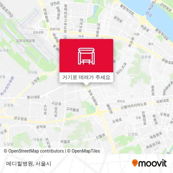 메디힐병원 지도