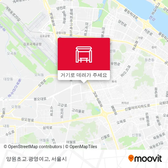 양원초교.광영여고 지도