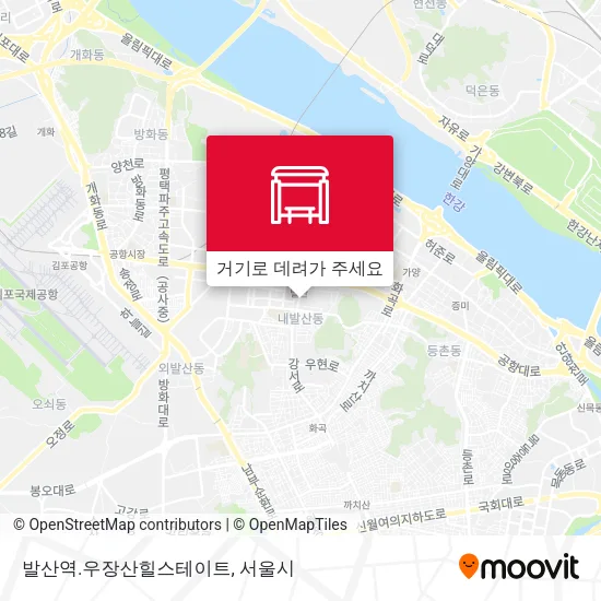 발산역.우장산힐스테이트 지도