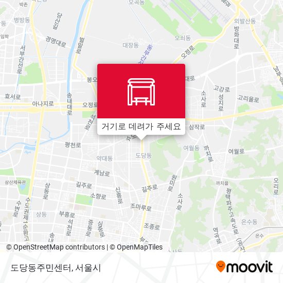 도당동주민센터 지도