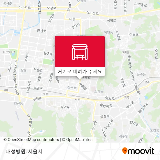 대성병원 지도