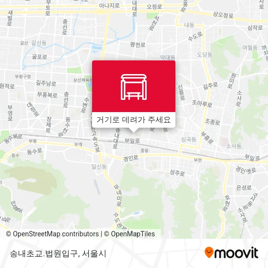 송내초교.법원입구 지도