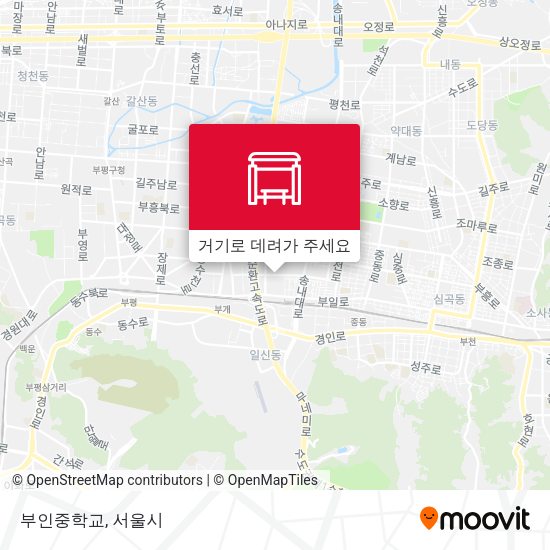 부인중학교 지도