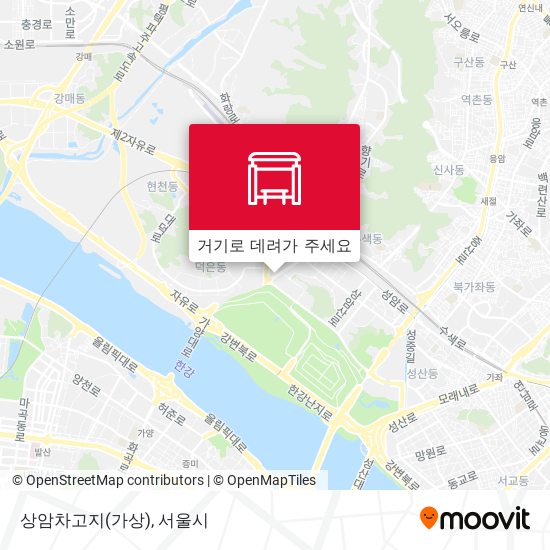 상암차고지(가상) 지도