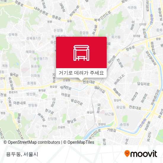 용두동 지도