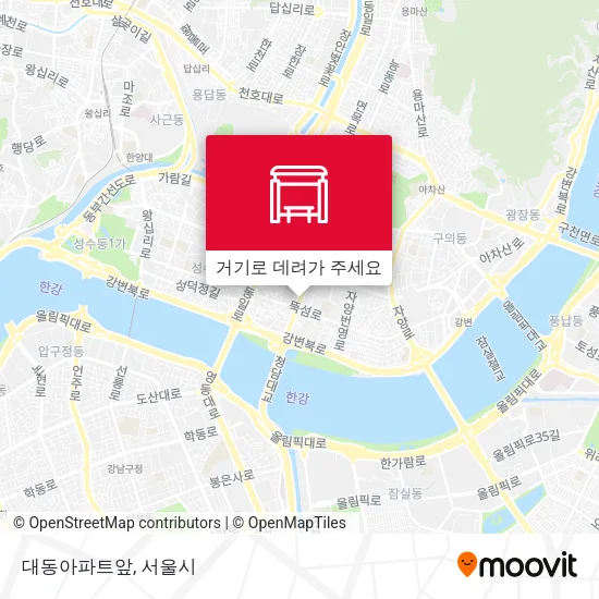 대동아파트앞 지도