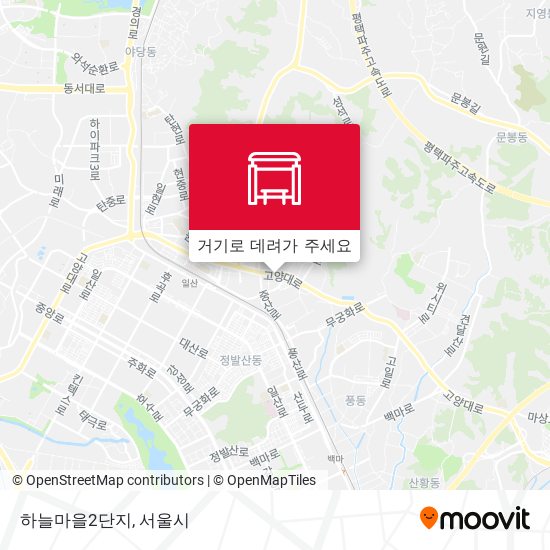 하늘마을2단지 지도