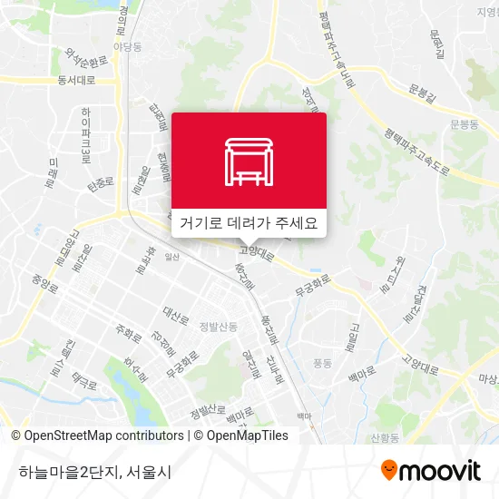 하늘마을2단지 지도