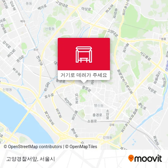 고양경찰서앞 지도