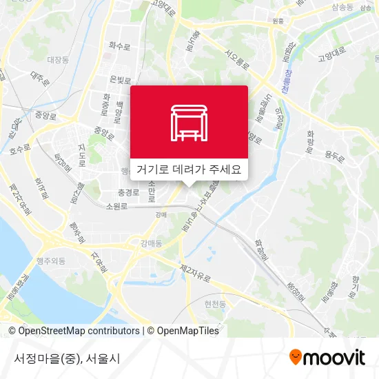 서정마을(중) 지도