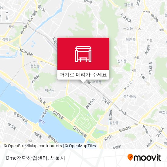 Dmc첨단산업센터 지도