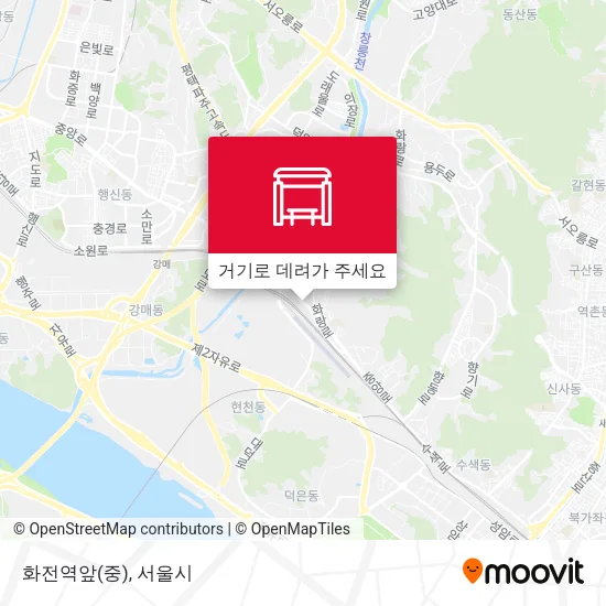 화전역앞(중) 지도