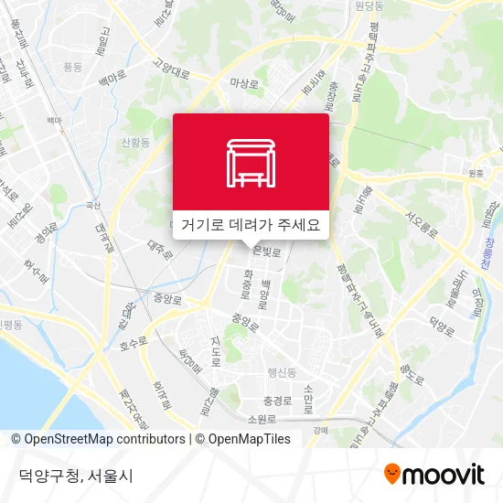 덕양구청 지도