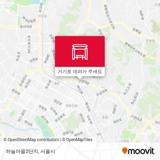 하늘마을2단지 지도