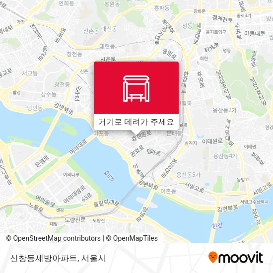 신창동세방아파트 지도