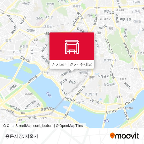 용문시장 지도