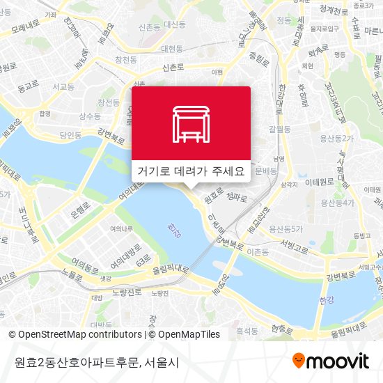 원효2동산호아파트후문 지도