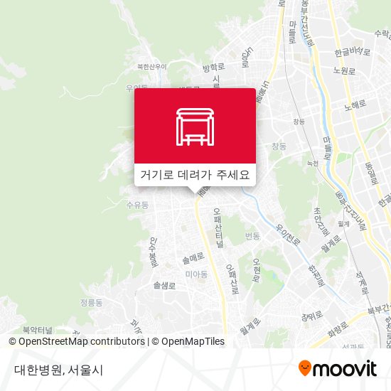 대한병원 지도