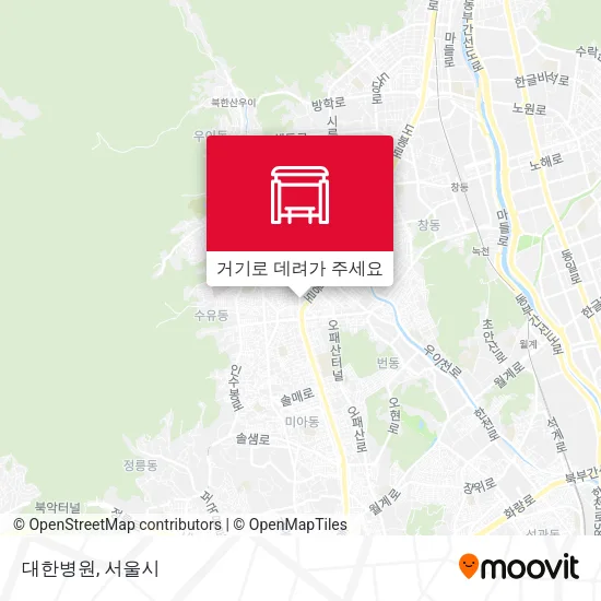 대한병원 지도