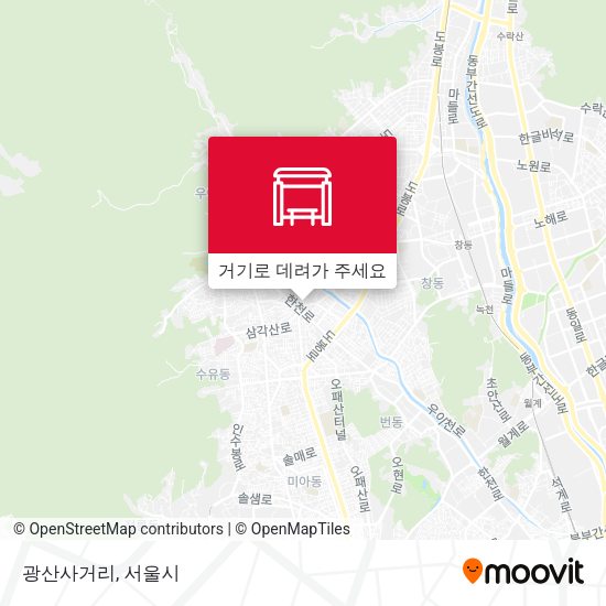 광산사거리 지도