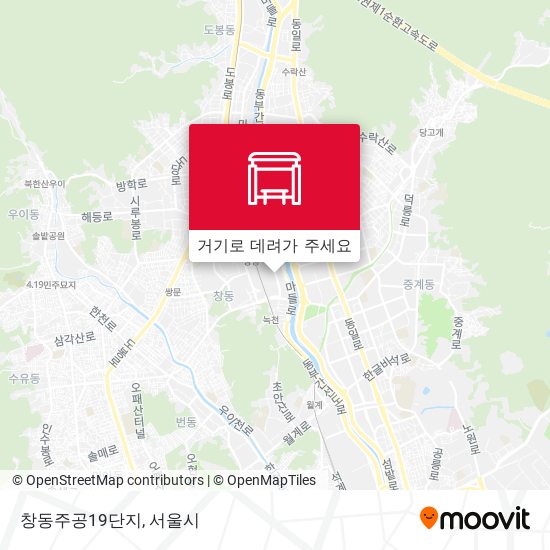 창동주공19단지 지도