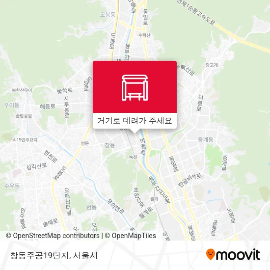 창동주공19단지 지도