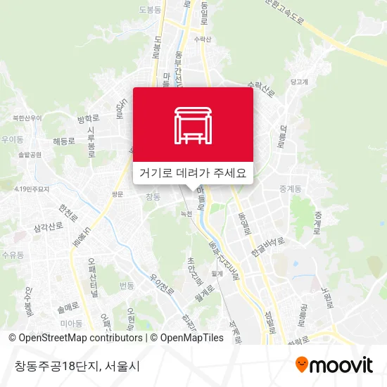 창동주공18단지 지도