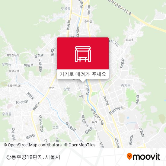 창동주공19단지 지도
