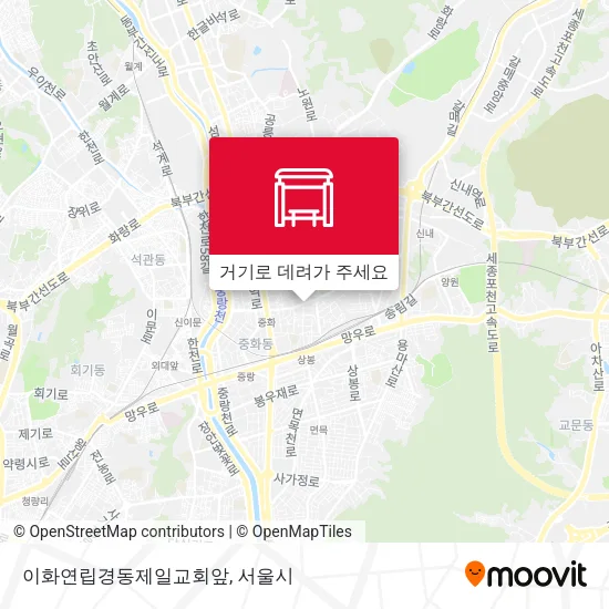 이화연립경동제일교회앞 지도