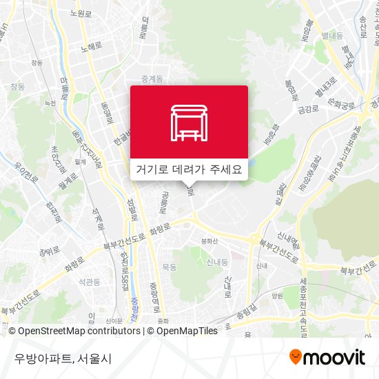 우방아파트 지도