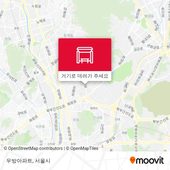 우방아파트 지도