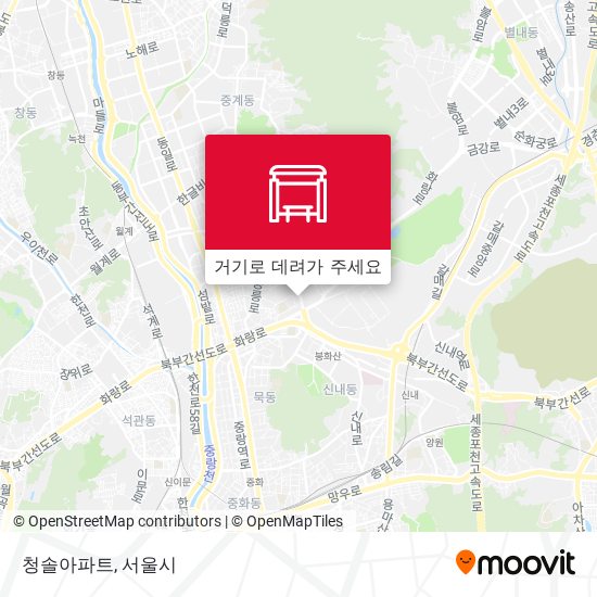 청솔아파트 지도