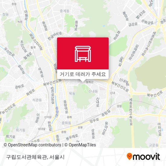 구립도서관체육관 지도