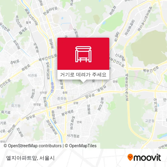 엘지아파트앞 지도