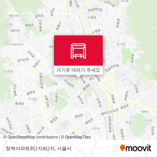 청백아파트3단지4단지 지도