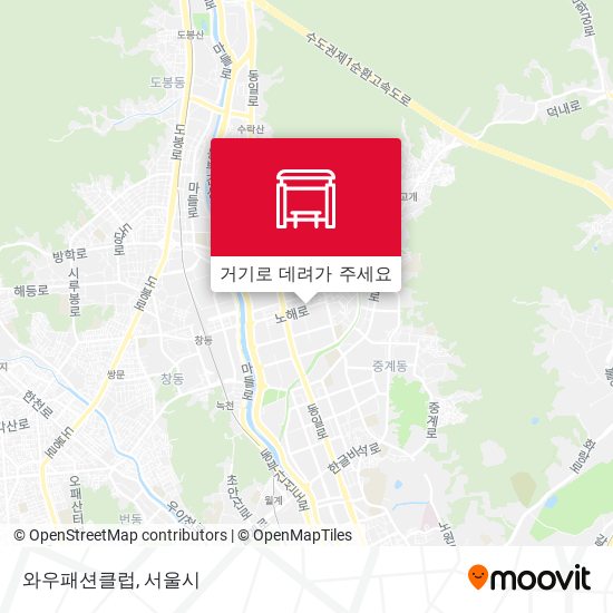 와우패션클럽 지도