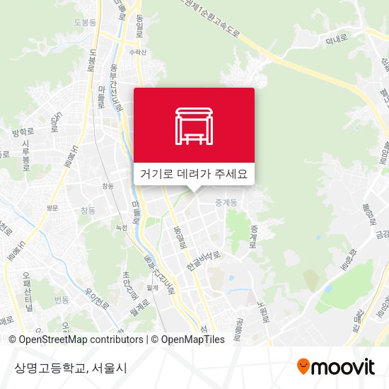 상명고등학교 지도