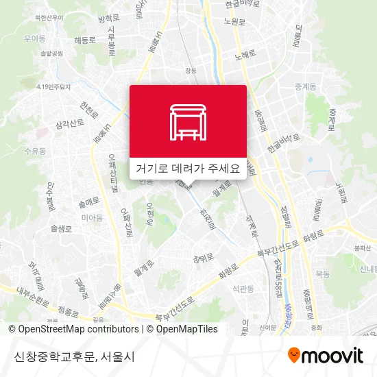 신창중학교후문 지도