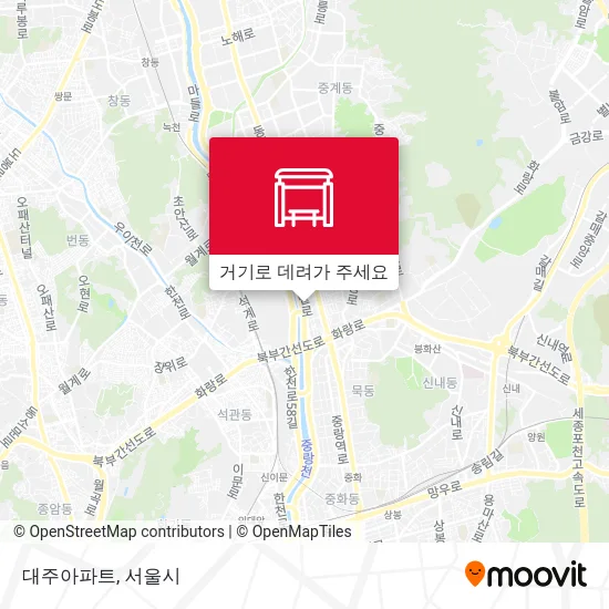대주아파트 지도