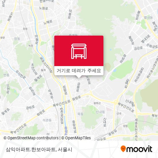 삼익아파트.한보아파트 지도