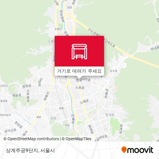 상계주공9단지 지도