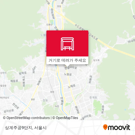 상계주공9단지 지도