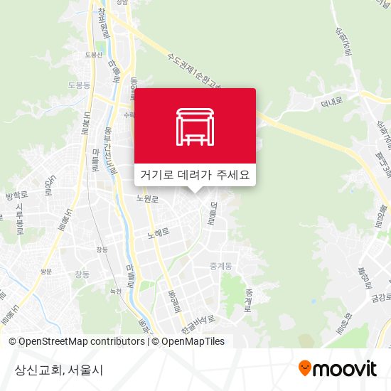 상신교회 지도