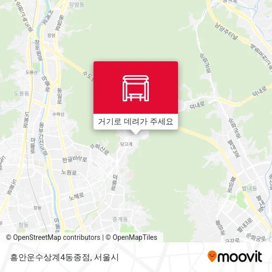 흥안운수상계4동종점 지도