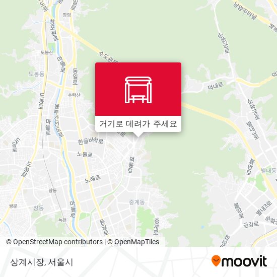 상계시장 지도
