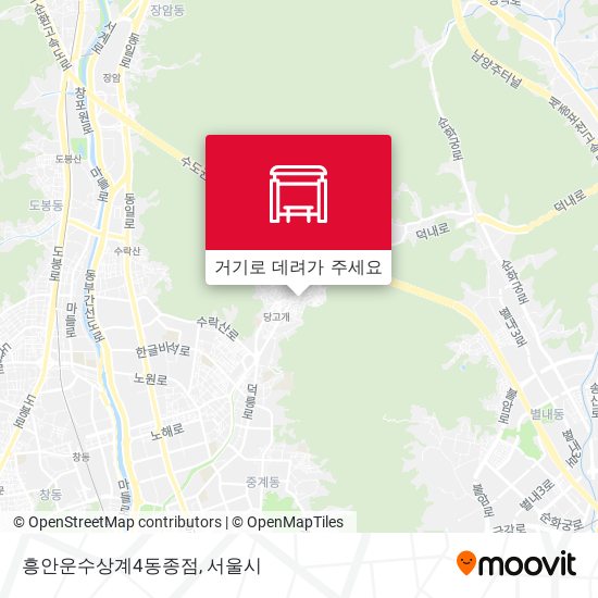 흥안운수상계4동종점 지도