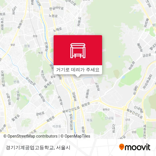 경기기계공업고등학교 지도
