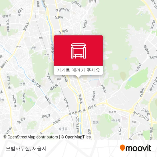 모범사무실 지도