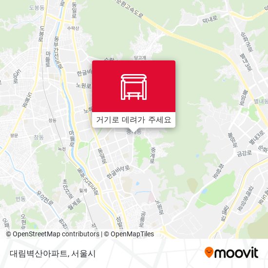 대림벽산아파트 지도