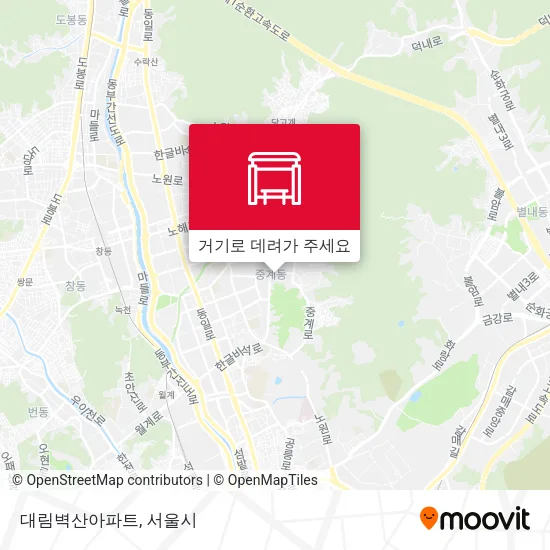 대림벽산아파트 지도